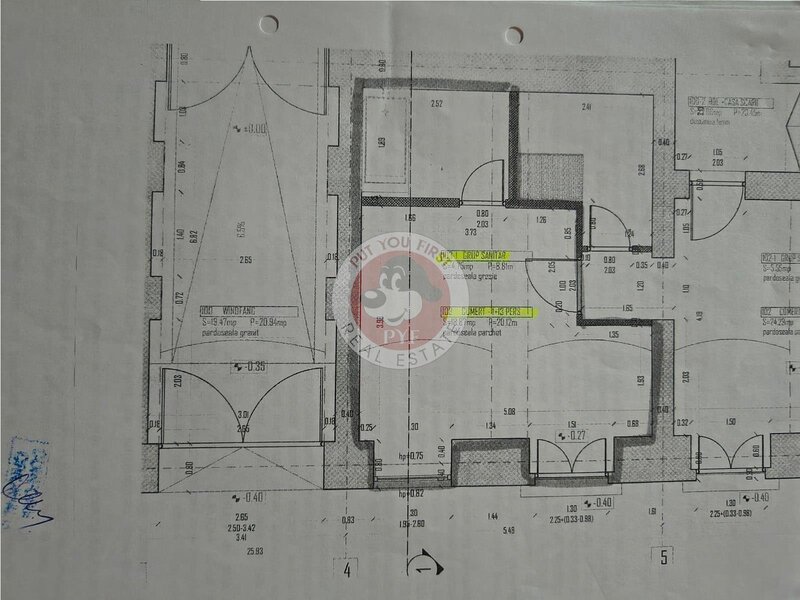 Metrou Bazilescu | Garsoniera |  49mp | Open space | B12292
